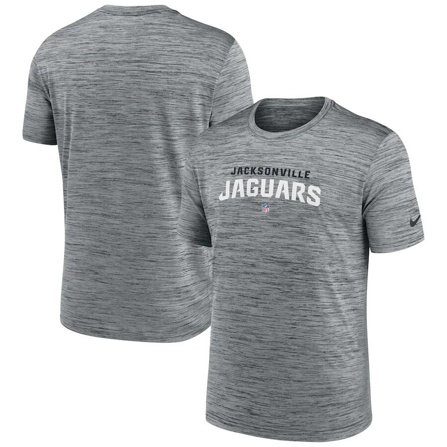 Men's Jacksonville Jaguars Gray Velocity Performance T-Shirt